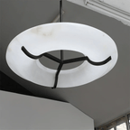 Inverwell Alabaster Chandelier-Moonnatur