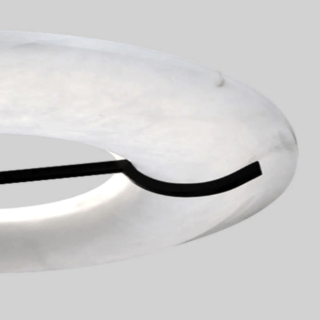 Inverwell Alabaster Chandelier-Moonnatur