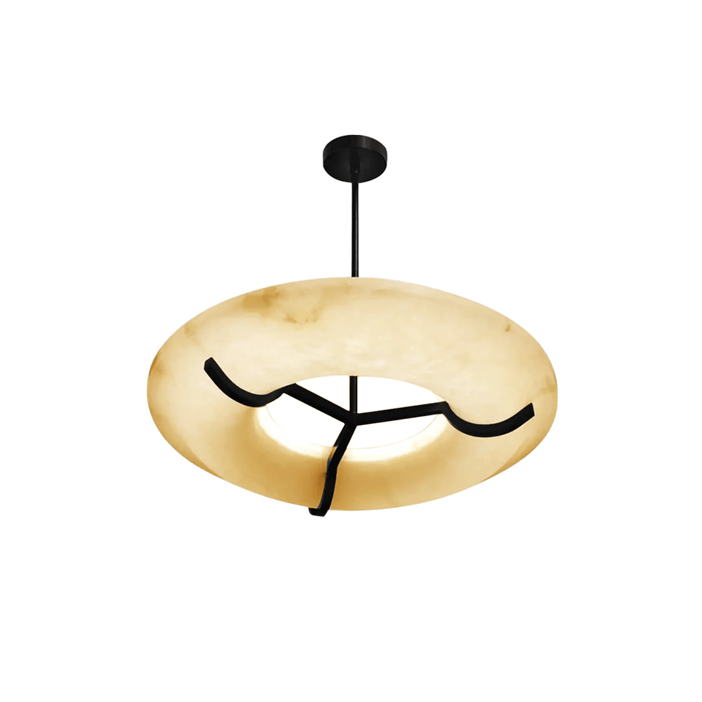Inverwell Alabaster Chandelier-Moonnatur
