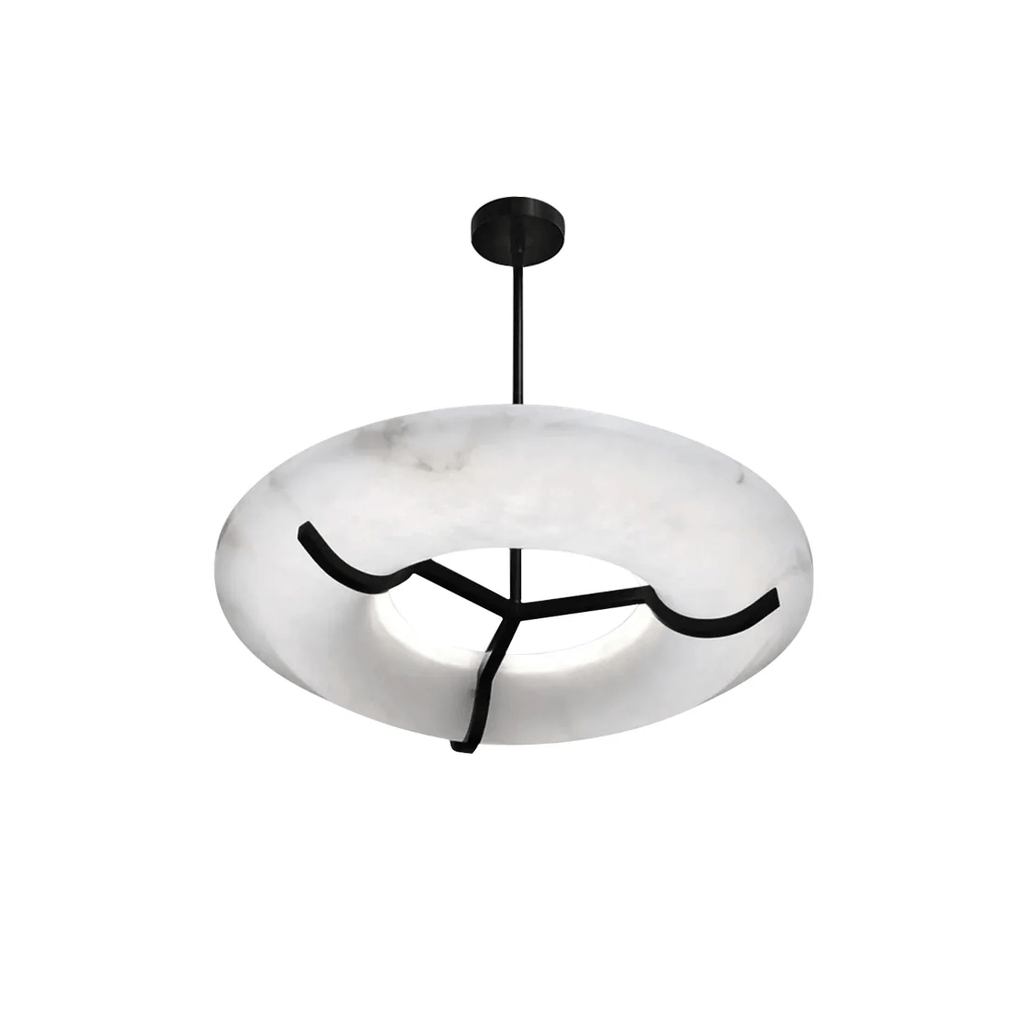 Inverwell Alabaster Chandelier-Moonnatur