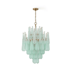 Hathervale Glass Chandelier-Moonnatur