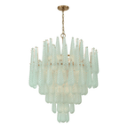 Hathervale Glass Chandelier-Moonnatur