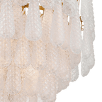 Hathervale Glass Chandelier-Moonnatur