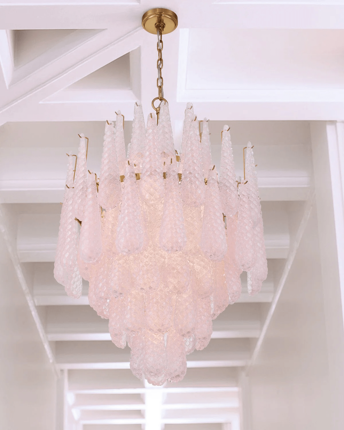 Hathervale Glass Chandelier-Moonnatur