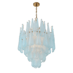 Hathervale Glass Chandelier-Moonnatur