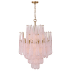 Hathervale Glass Chandelier-Moonnatur
