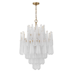 Hathervale Glass Chandelier-Moonnatur