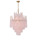 Hathervale Glass Chandelier-Moonnatur