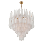 Hathervale Glass Chandelier-Moonnatur