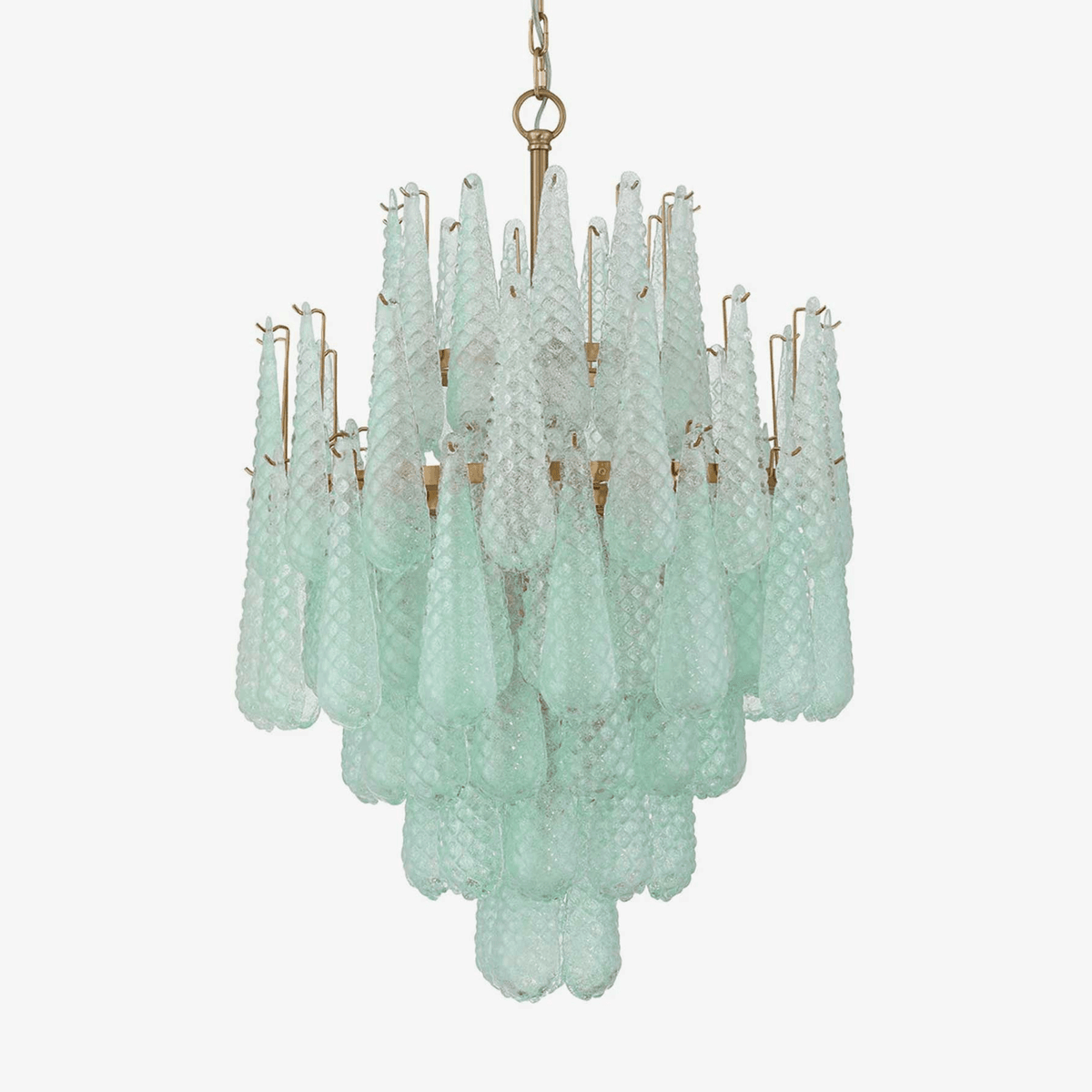 Hathervale Glass Chandelier-Moonnatur