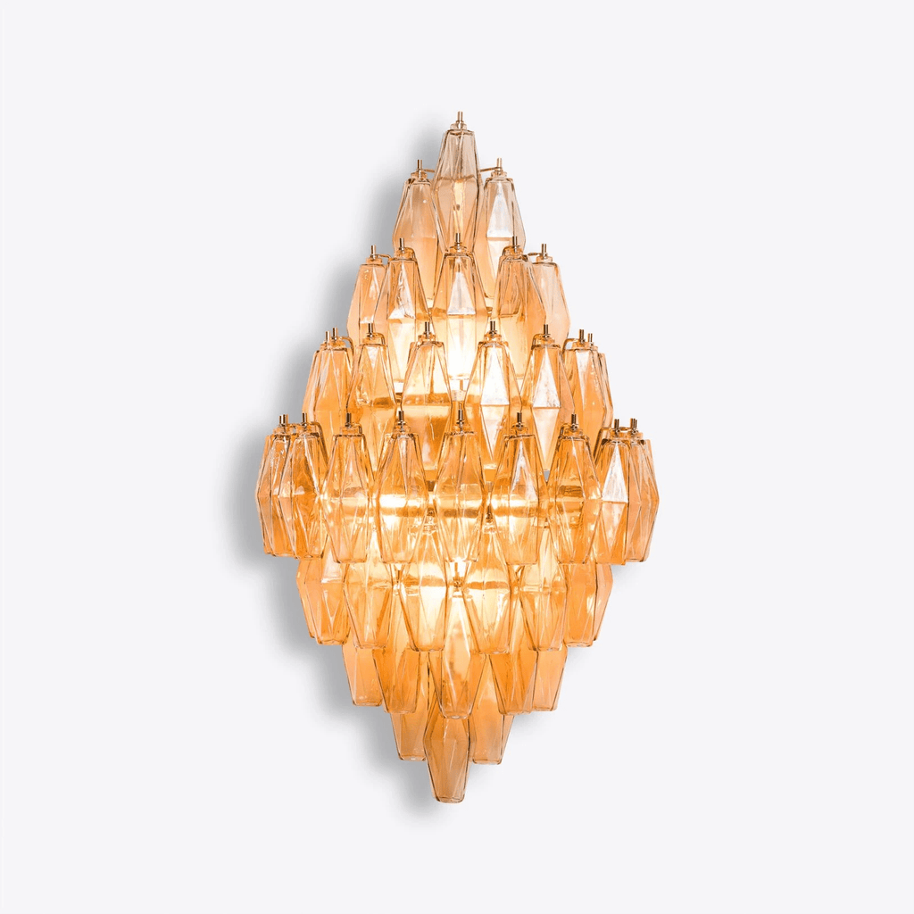 Haldelevia Glass Wall Light-Moonnatur