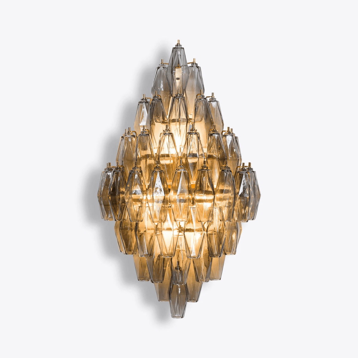 Haldelevia Glass Wall Light-Moonnatur