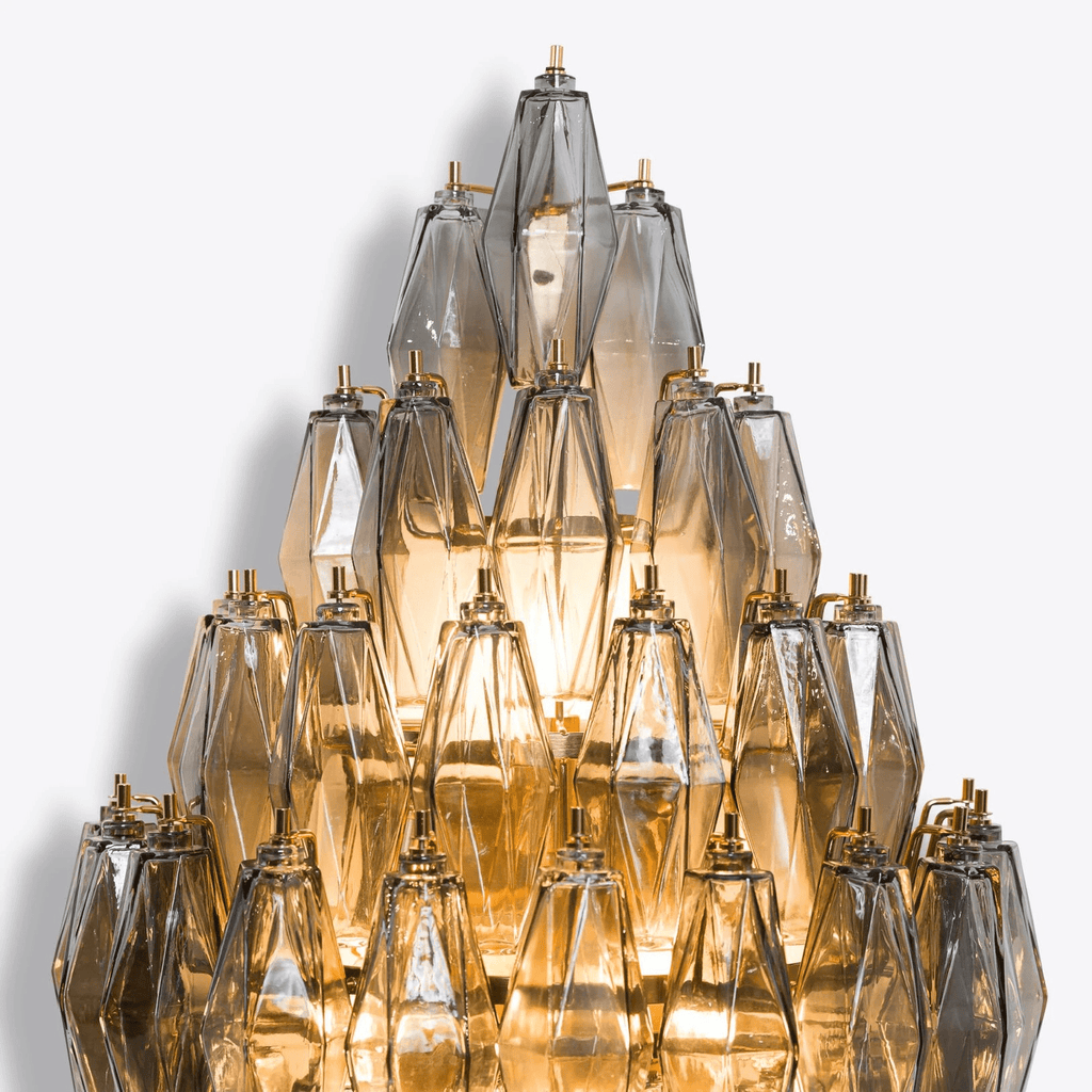 Haldelevia Glass Wall Light-Moonnatur