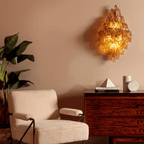 Haldelevia Glass Wall Light-Moonnatur