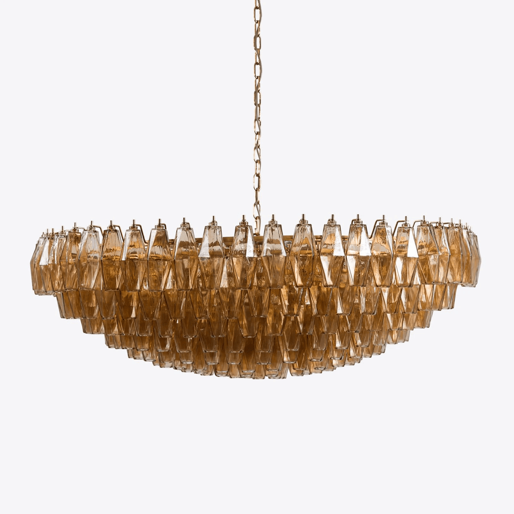Greneleris Glass Chandelier-Moonnatur