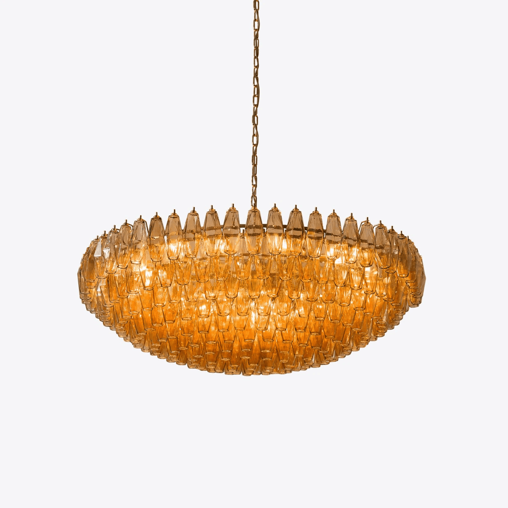 Greneleris Glass Chandelier-Moonnatur