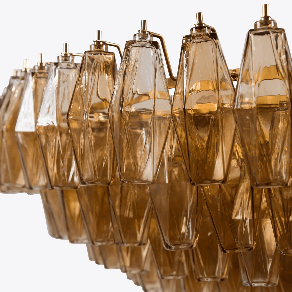 Greneleris Glass Chandelier-Moonnatur