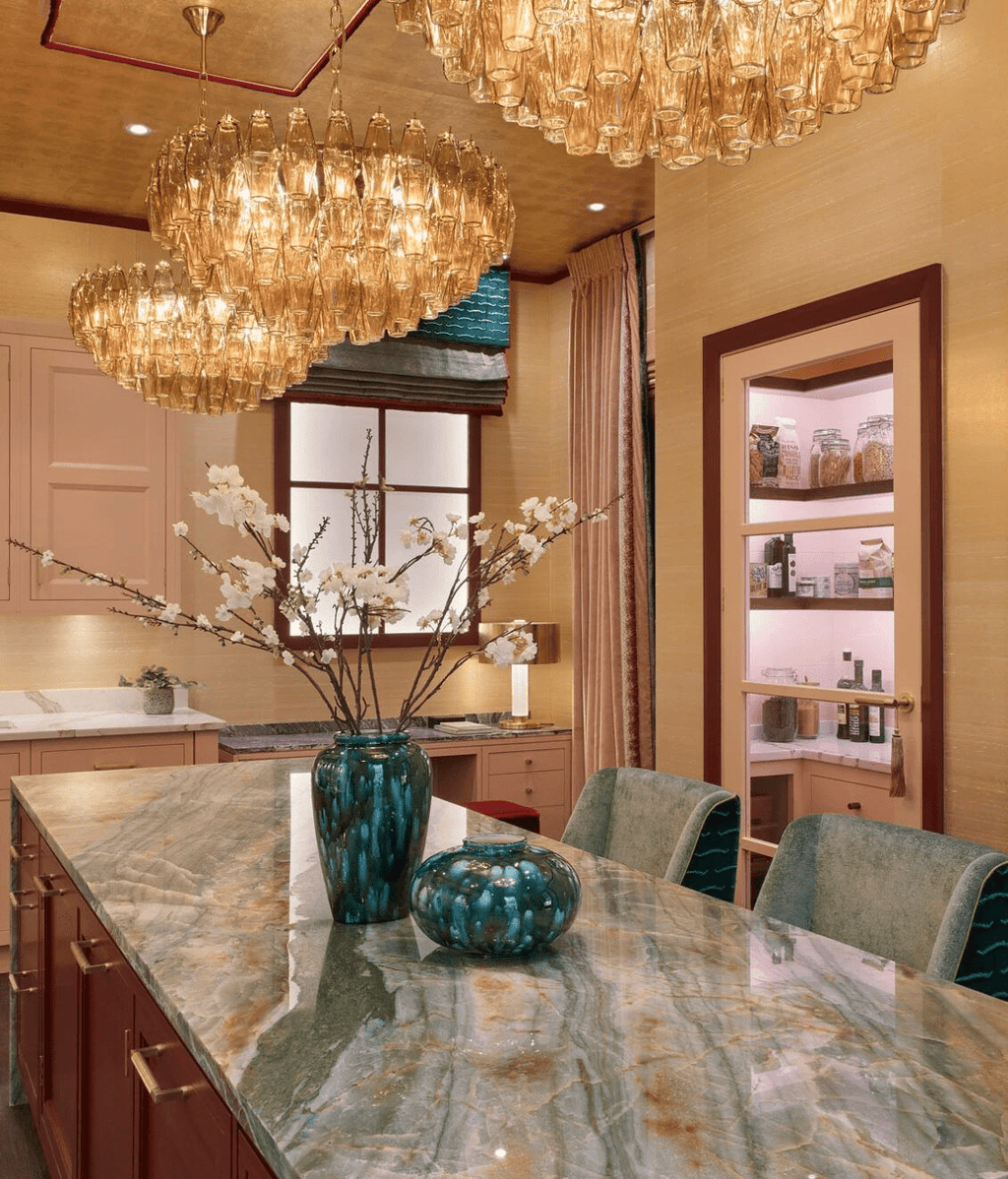 Greneleris Glass Chandelier-Moonnatur