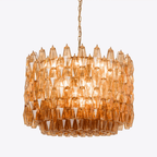 Hadrenelyn Glass Chandelier-Moonnatur