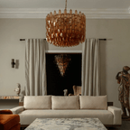 Hadrenelyn Glass Chandelier-Moonnatur