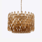 Hadrenelyn Glass Chandelier-Moonnatur