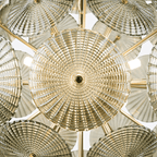 Gildenaelle Glass Chandelier-Moonnatur