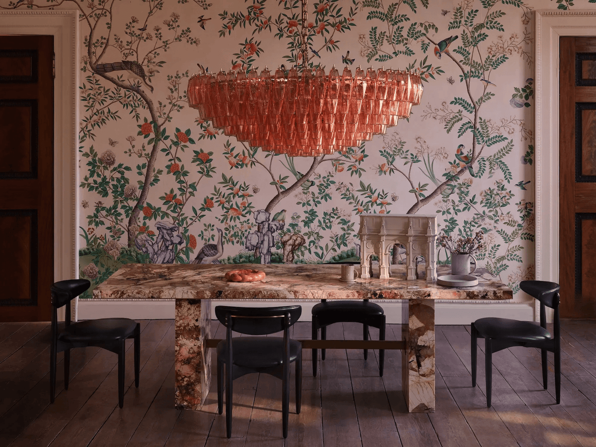 Greneleris Glass Chandelier-Moonnatur