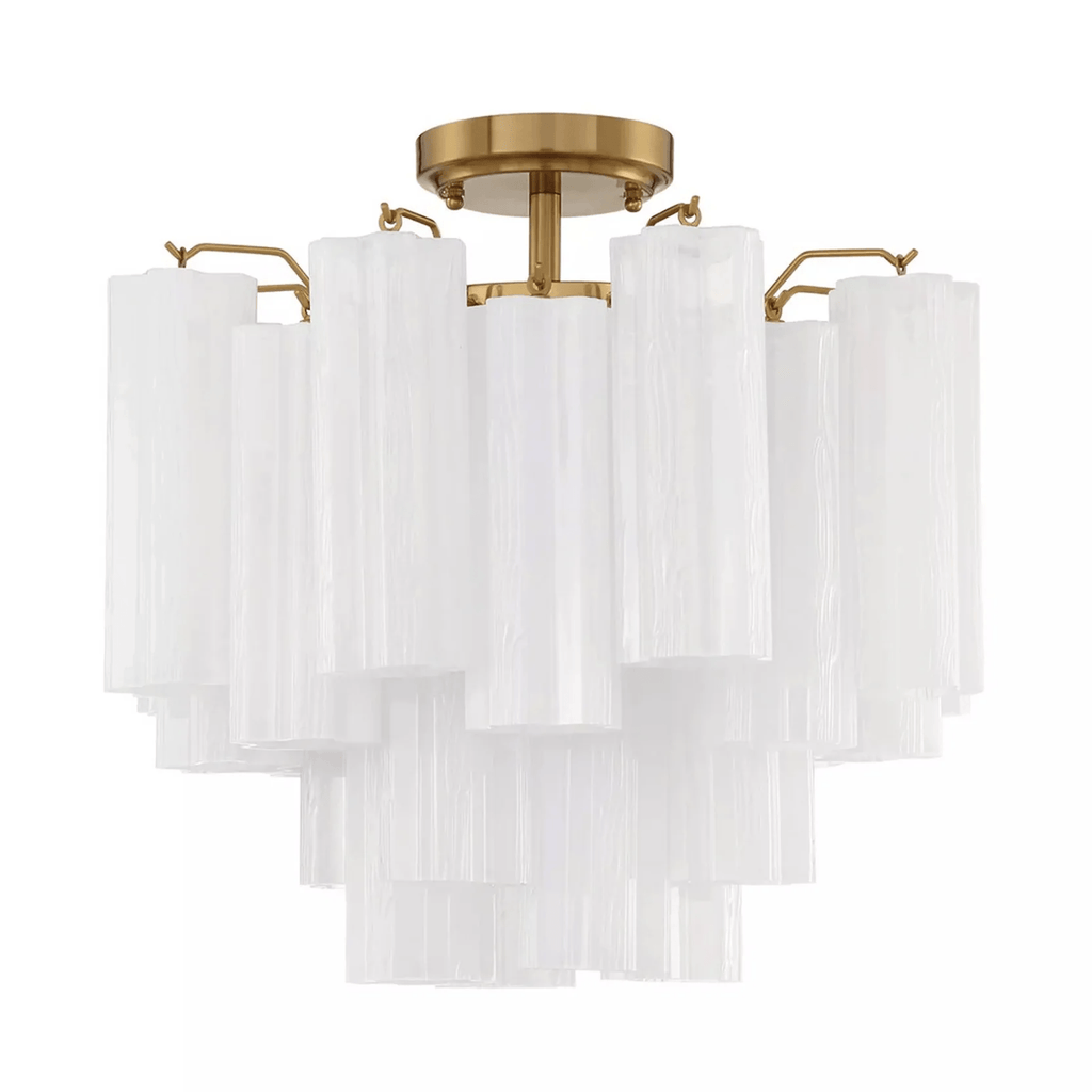 Garnelara Glass Ceiling Light-Moonnatur