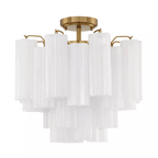 Garnelara Glass Ceiling Light-Moonnatur