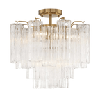Garnelara Glass Ceiling Light-Moonnatur