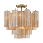 Garnelara Glass Ceiling Light-Moonnatur