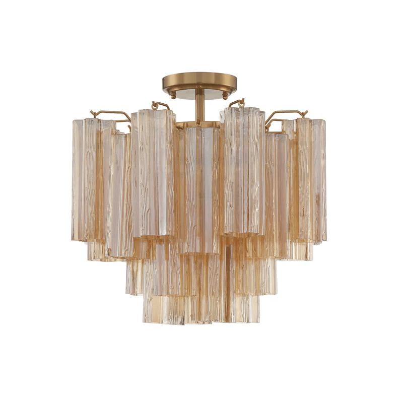 Garnelara Glass Ceiling Light-Moonnatur