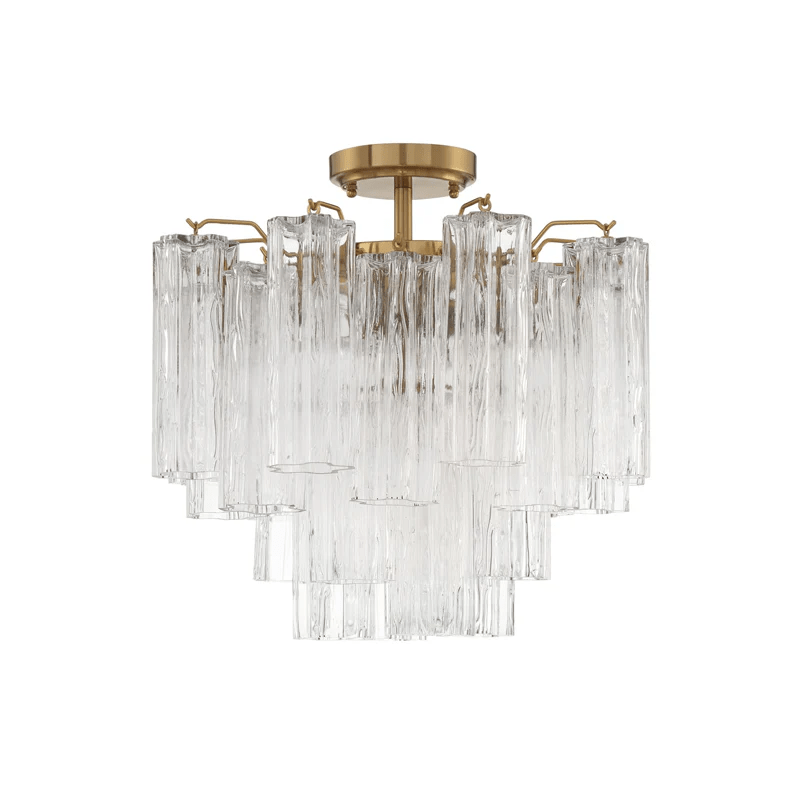 Garnelara Glass Ceiling Light-Moonnatur