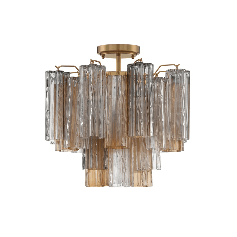 Garnelara Glass Ceiling Light-Moonnatur