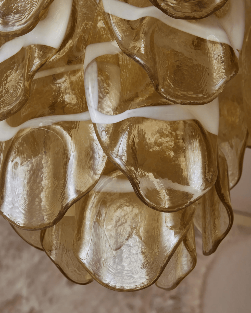 Finverelis Glass Chandelier-Moonnatur