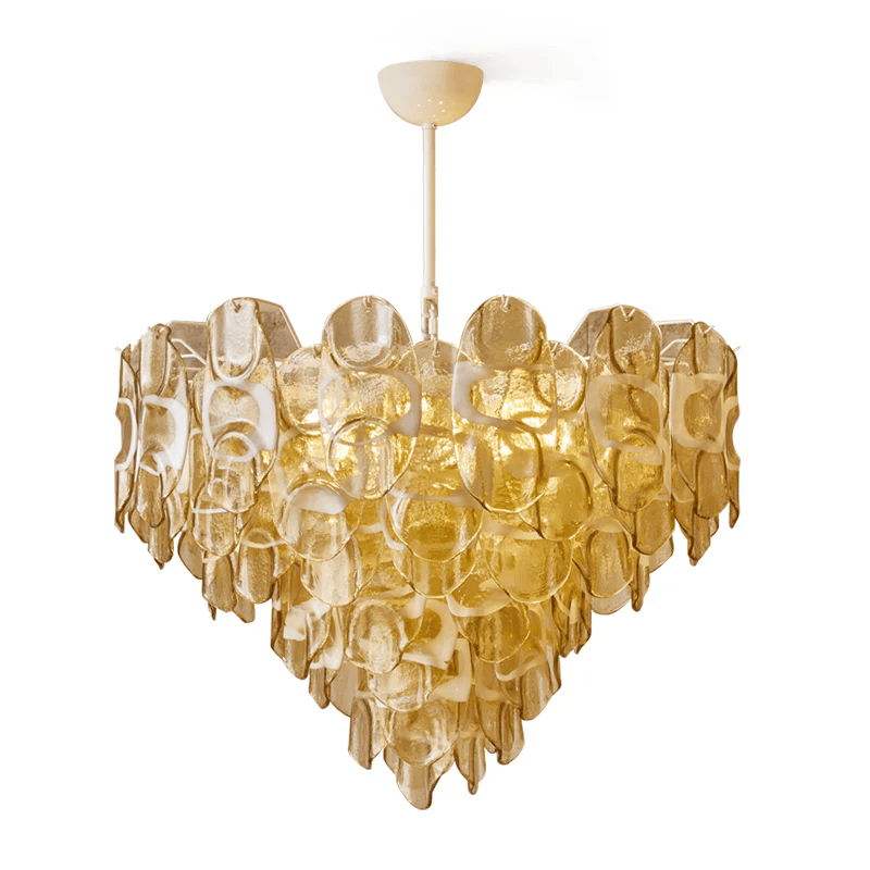 Finverelis Glass Chandelier-Moonnatur