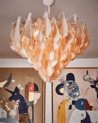 Finverelis Glass Chandelier-Moonnatur