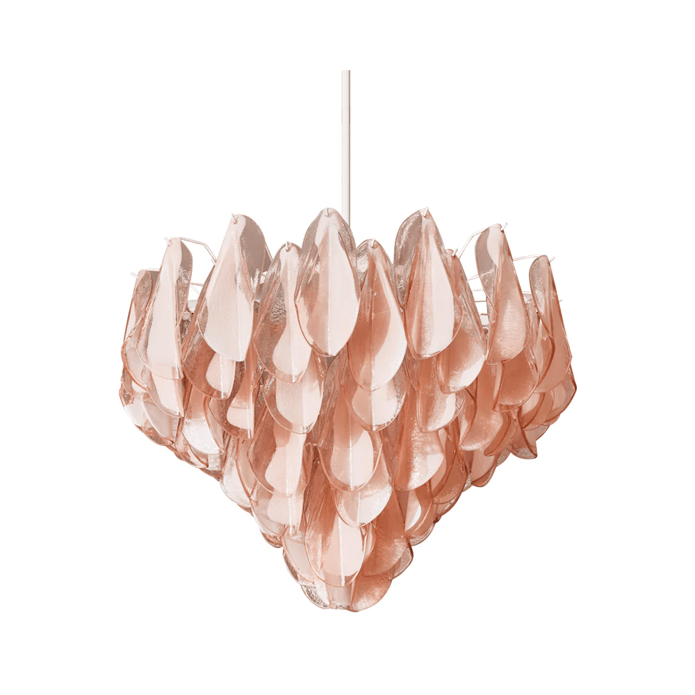 Finverelis Glass Chandelier-Moonnatur