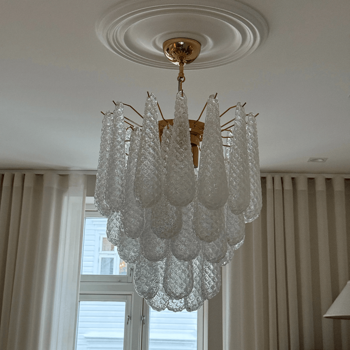 Ferrowenelle Glass Chandelier-Moonnatur