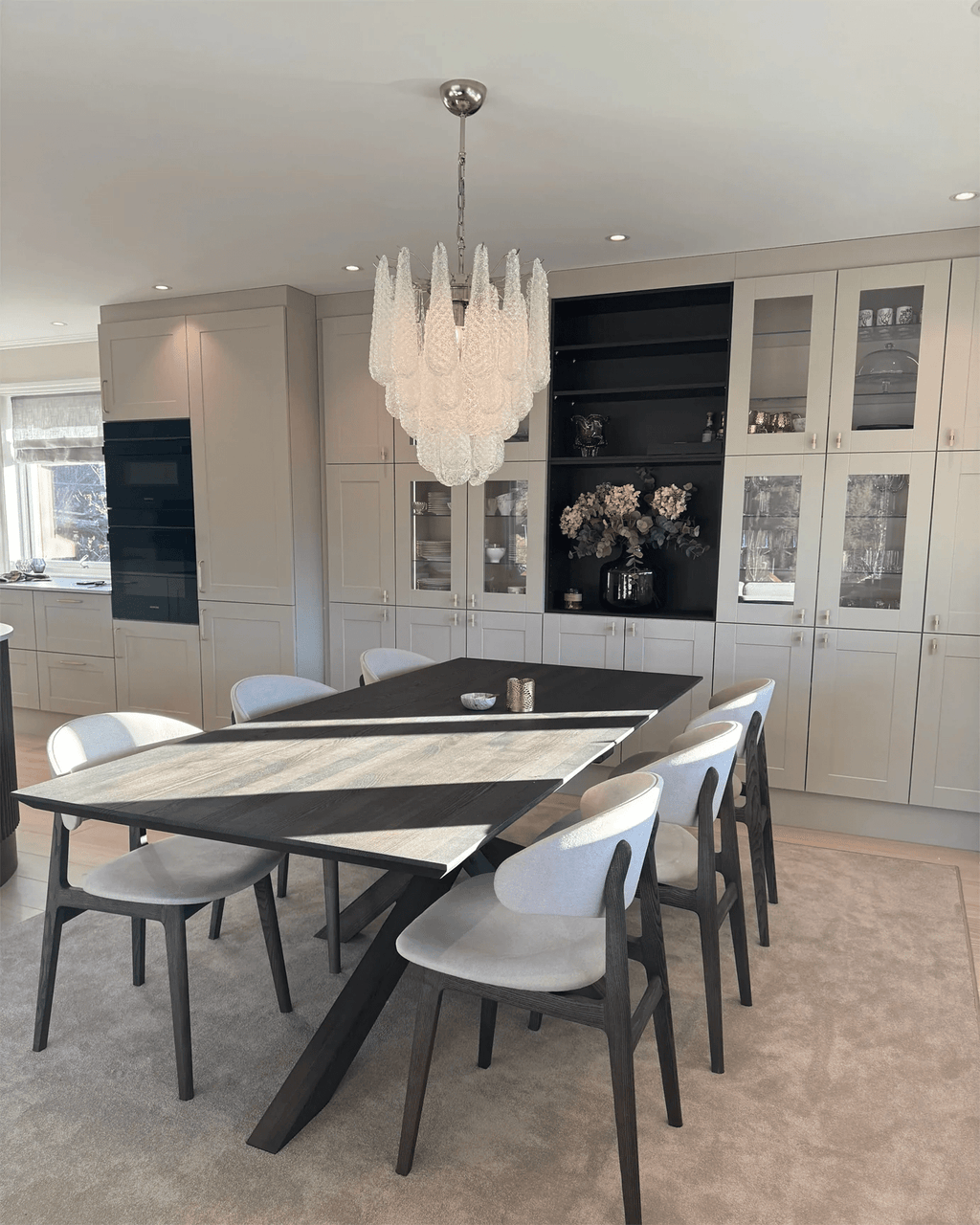 Ferrowenelle Glass Chandelier-Moonnatur