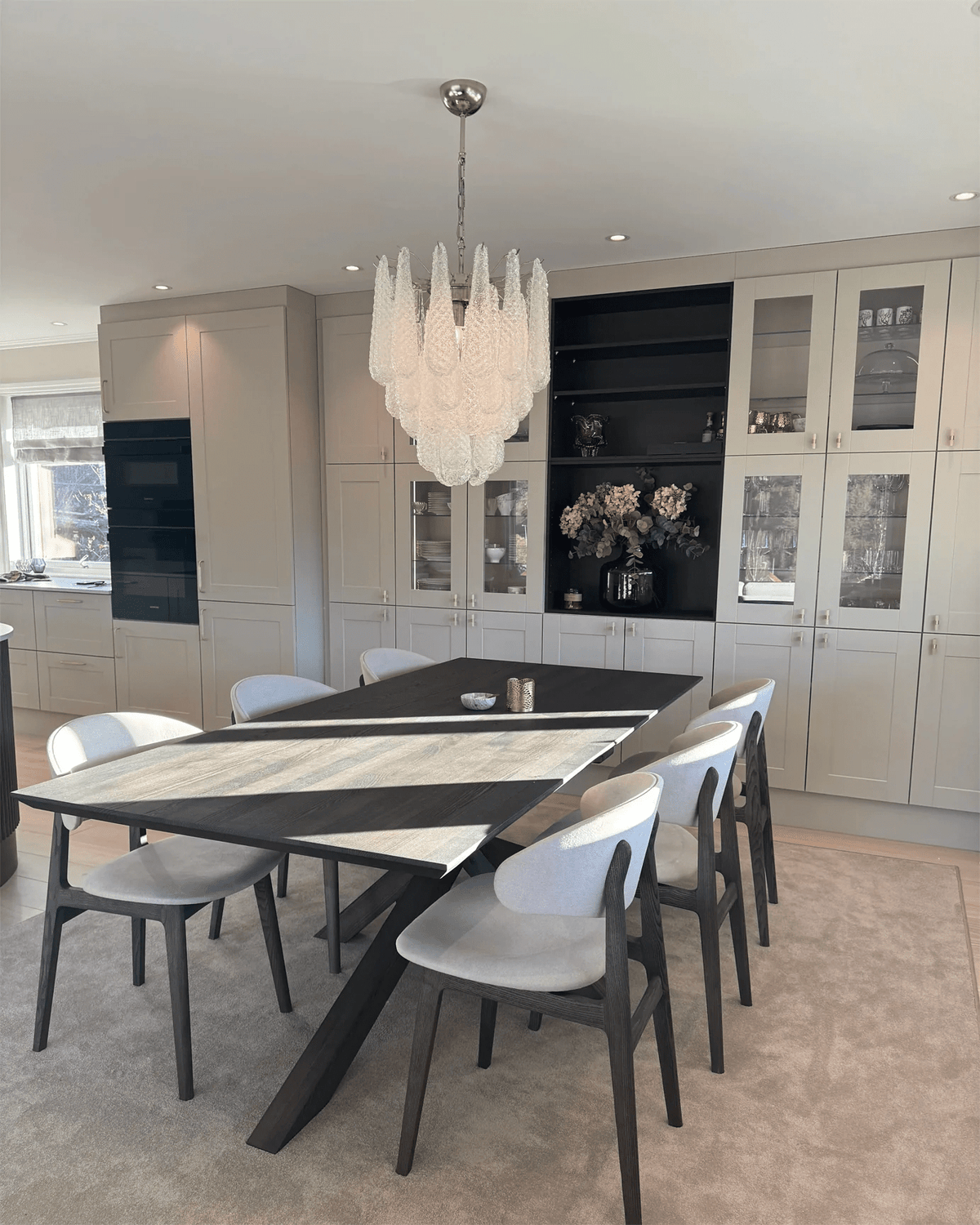 Ferrowenelle Glass Chandelier-Moonnatur