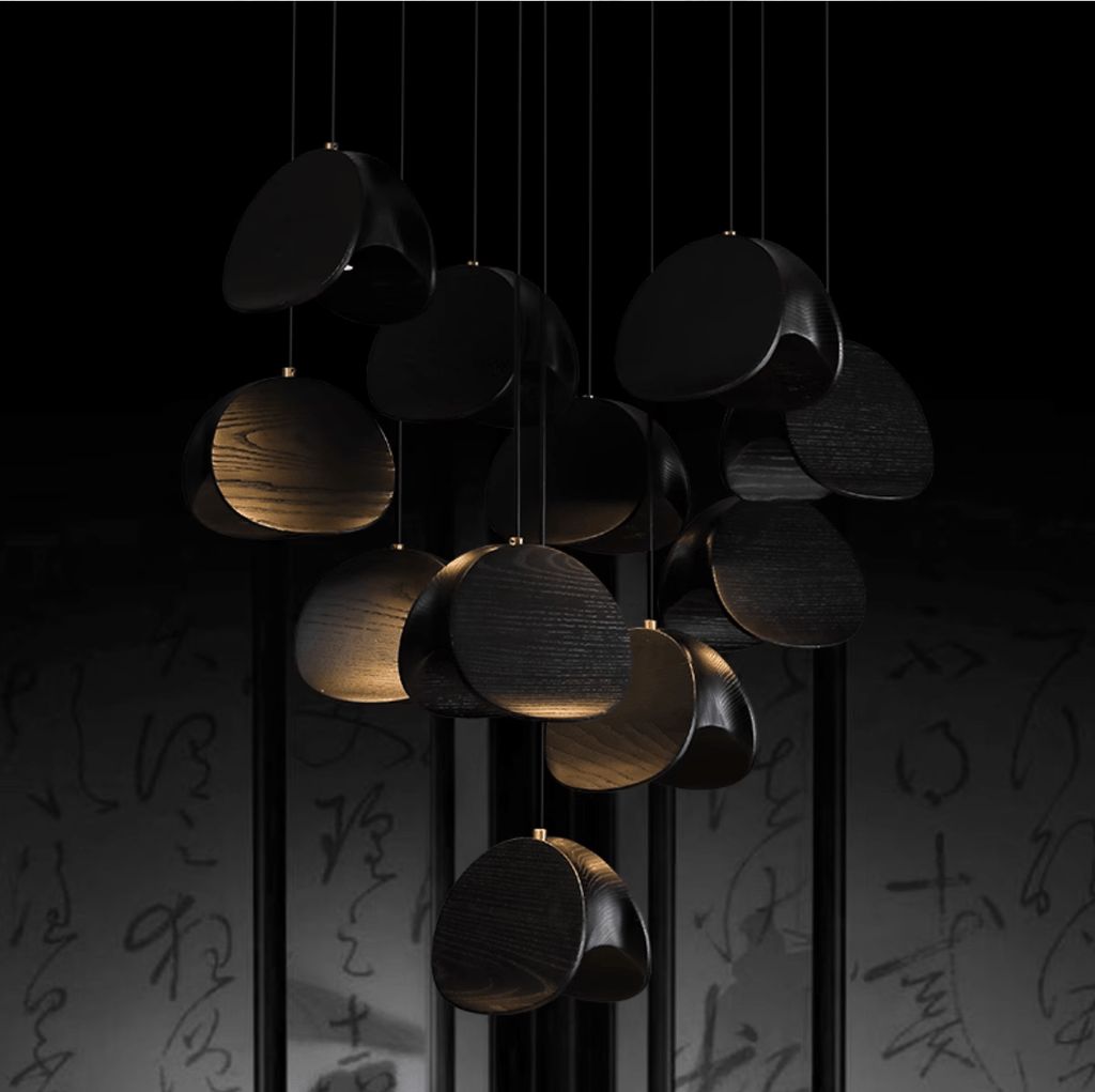 Fenrenorie Wood Pendant Light-Moonnatur