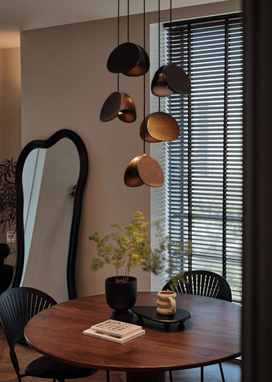 Fenrenorie Wood Pendant Light-Moonnatur