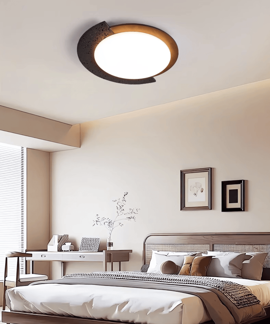 Fendellynne Travertine Ceiling Light-Moonnatur