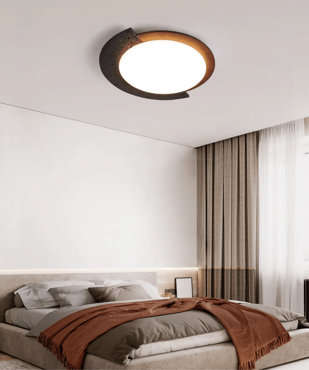 Fendellynne Travertine Ceiling Light-Moonnatur