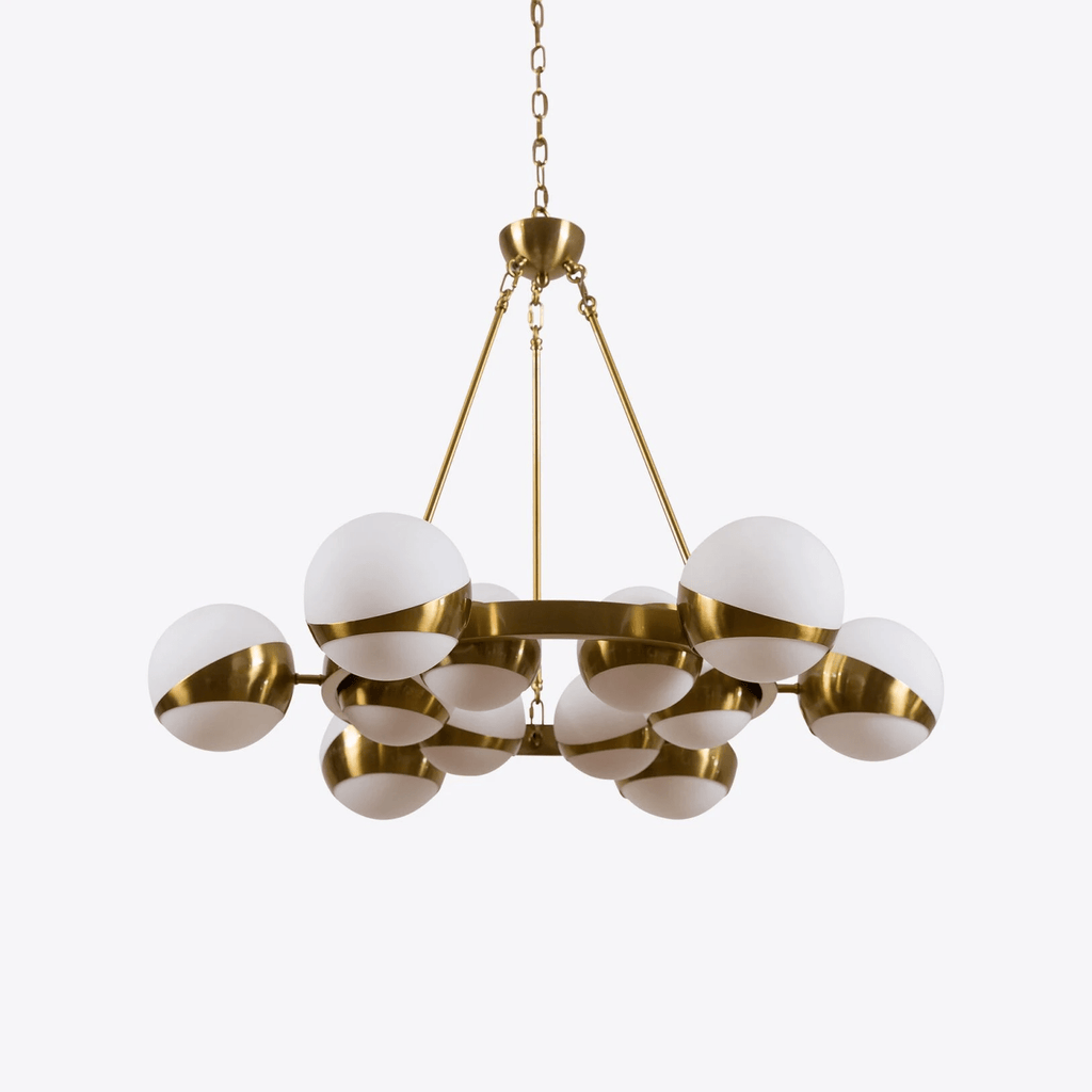 Galdenlyn Brass Chandelier-Moonnatur