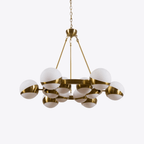 Galdenlyn Brass Chandelier-Moonnatur