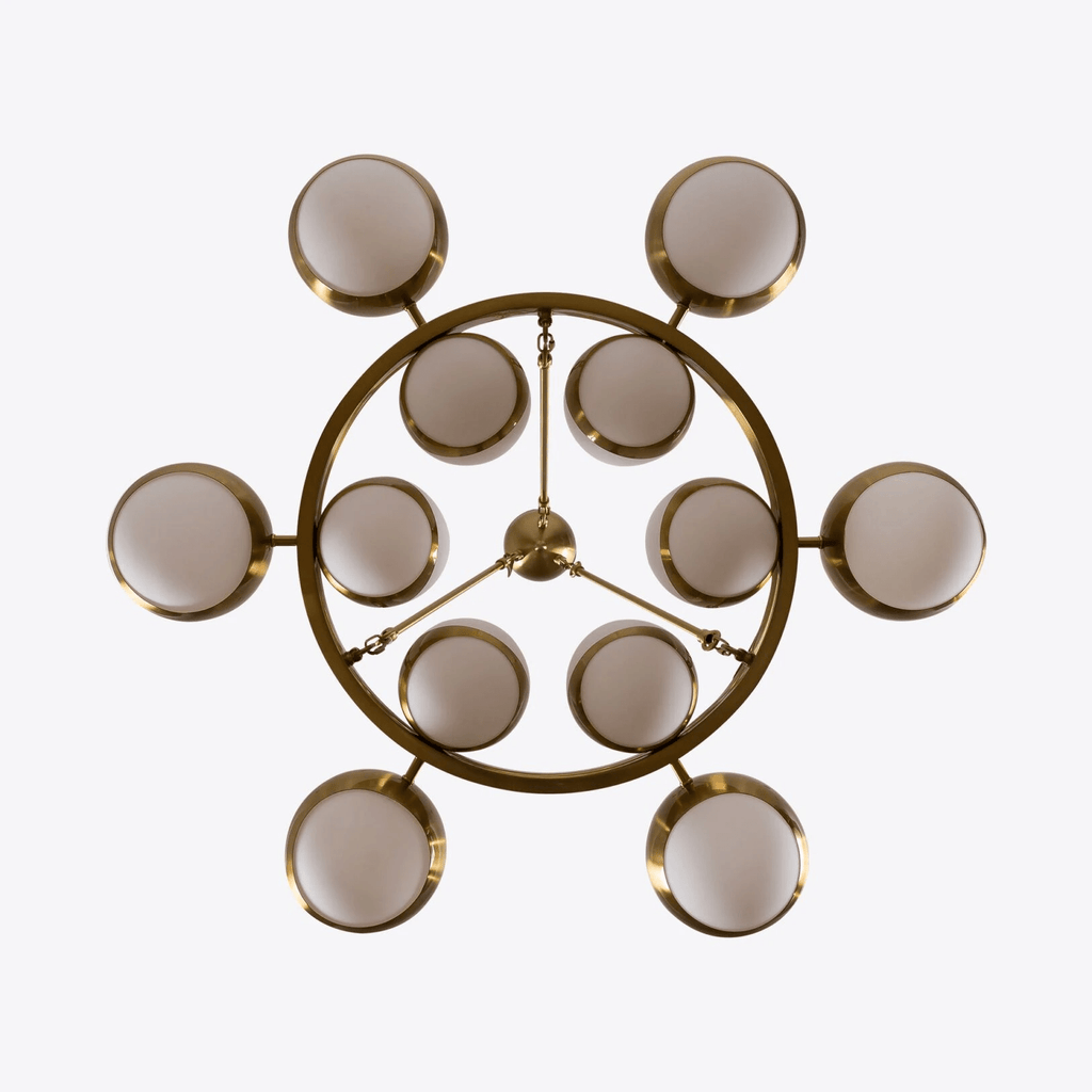 Galdenlyn Brass Chandelier-Moonnatur