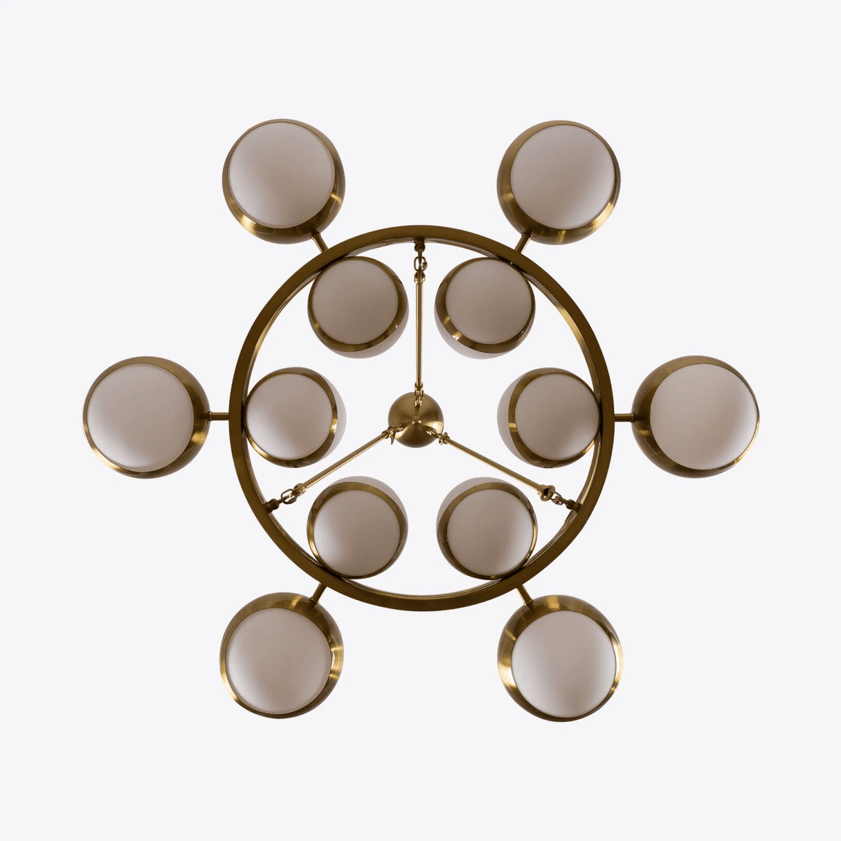Galdenlyn Brass Chandelier-Moonnatur