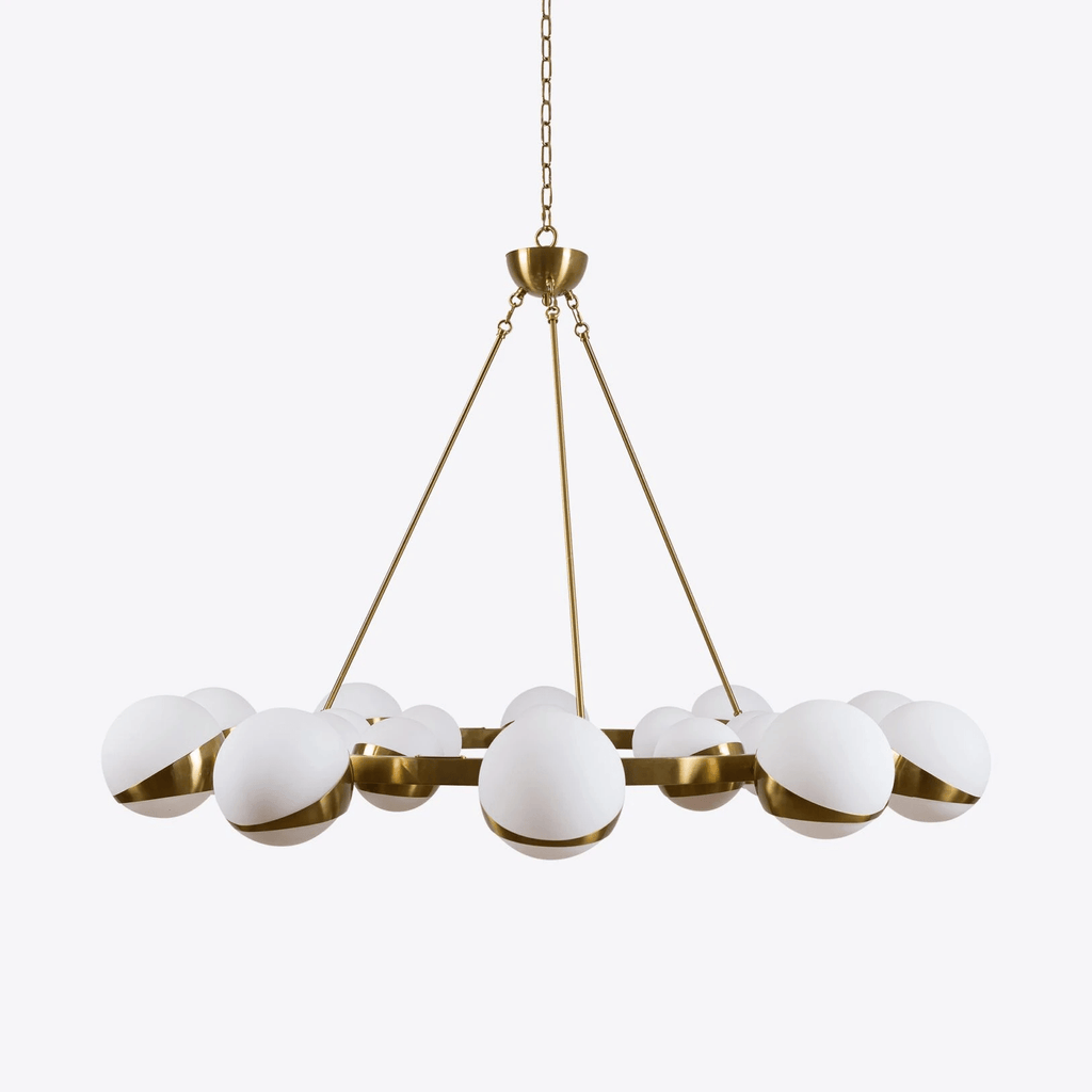 Galdenlyn Brass Chandelier-Moonnatur